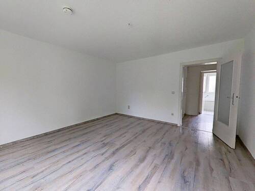 Ansicht II: Wohn- und Esszimmer - Etagenwohnung mit 52,30 m&sup2; in Bückeburg zur Miete