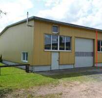 AUMÜLLER-Immobilien - Moderne beheizte Lagerhalle mit Büro, im Industriegebiet Wächtersbach-Stadt