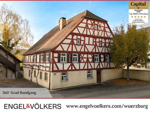 Bildbeschreibung - Wohnen, wo Geschichte blüht - Das Baderhaus in Sommerach