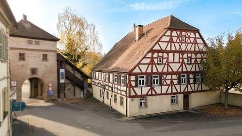 Außenansicht - 7 Zimmer Mehrfamilienhaus, Wohnhaus in Sommerach