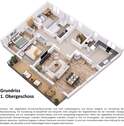 Grundriss 1. Obergeschoss - 