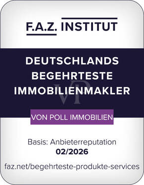 FAZ-Siegel_Begehrteste Produkte_2026_VON POLL IMMOBILIEN - 