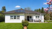 Haus Vorderseite - 4 Zimmer Bungalow zum Kaufen in Biesenthal