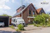 Ansicht vorne - 4 Zimmer Doppelhaushälfte zur Miete in Bad Zwischenahn / Bloh