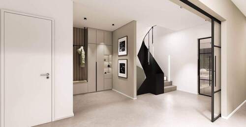 Elegance Eingangsbereich - 5 Zimmer Reihenmittelhaus zum Kaufen in München