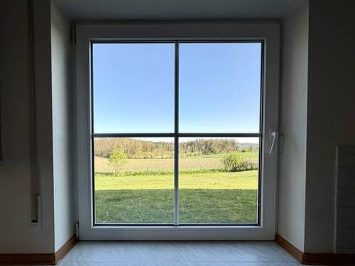 Blick aus der Küche - 