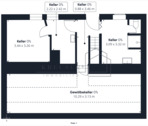 Grundriss Kellergeschoss - 