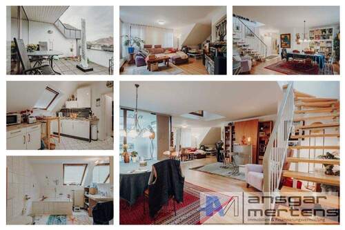 Maisonettewohnung links - 