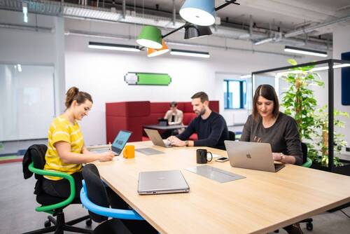 Schreibtisch im Coworkingspace - Büro in Mülheim an der Ruhr