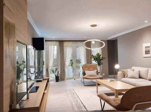 Wohnbereich - Licht, Raum & Lebensqualität - Moderne Wohnung in grüner Umgebung mit Tiefgaragenstellplatz