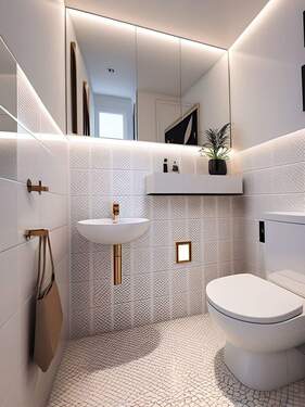 Gäste WC Visualisiert - 