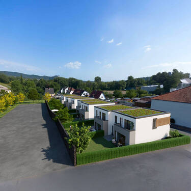 Bild 1 - NEUBAU - 8 Doppelhaushälften in Coburg-Neuses! Moderne Häuser mit Garten und Garage!