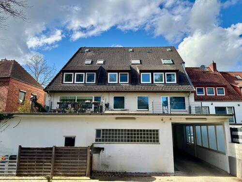 Rückansicht - Gewerbeobjekt (Büro, Produktion, Verkauf) in Bremen