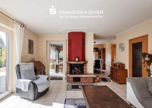 Wohnzimmer - Einfamilienhaus mit 128,00 m² in Münster zum Kaufen