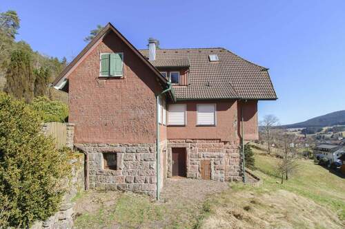 Haus Seitenansicht - 