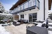 sonnige Terrasse - 6 Zimmer Doppelhaushälfte zum Kaufen in Brunnthal