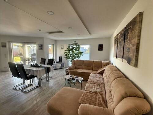 EG Wohnzimmer - Wohnbereich - Bungalow mit 124,00 m&sup2; in Nordhausen zum Kaufen