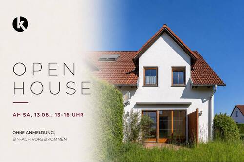 Open House - Familienfreundliches Reihenendhaus in gewachsener Wohnlage - ohne Durchgangsverkehr