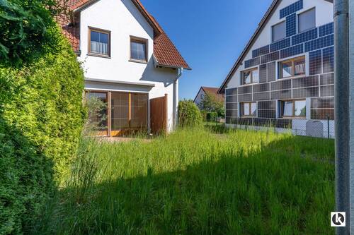 Hausansicht - Reihenendhaus mit 88,00 m&sup2; in Burgheim zum Kaufen