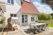Außenansicht / sonnige Südterrasse - Doppelhaushälfte mit 152,00 m&sup2; in Wyk auf Föhr zum Kaufen