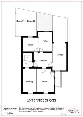 Untergeschoss - 