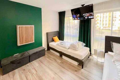 Wohnzimmer 3 - 1 Zimmer Etagenwohnung in Fürth