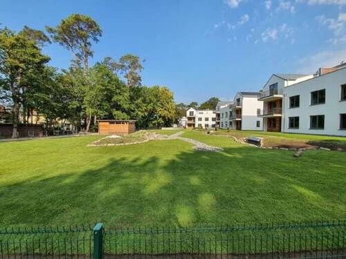 Gartenansicht Grundstück - 2 Zimmer Etagenwohnung in Baabe