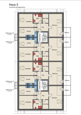 Haus 5 Dachgeschoss - 