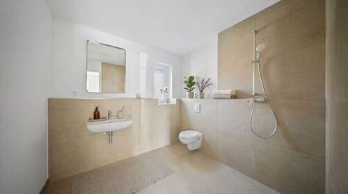 Duschbad / KI-Staging
- 