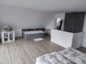 Schlafzimmer mit en suite Bad - 