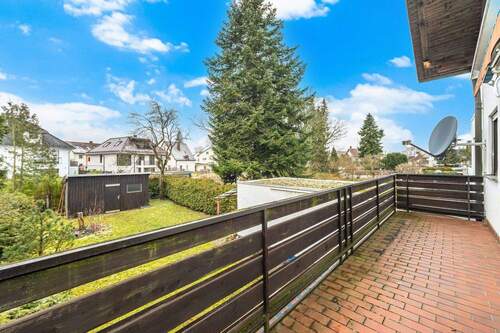 Südbalkon im 1. Obergeschoss - 