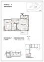 Grundriss - Etagenwohnung mit 57,00 m&sup2; in Ibbenbüren zur Miete