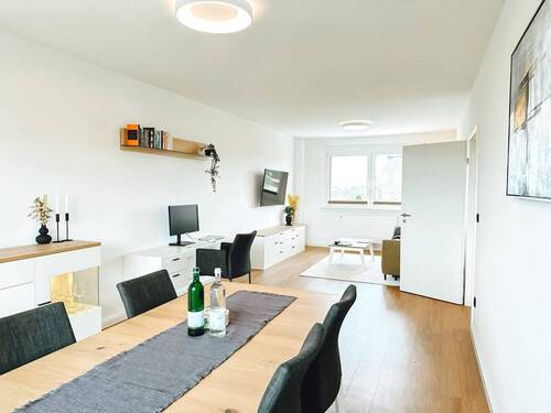 Wohn- und Essbereich - Etagenwohnung mit 66,00 m² in Cölpin zur Miete