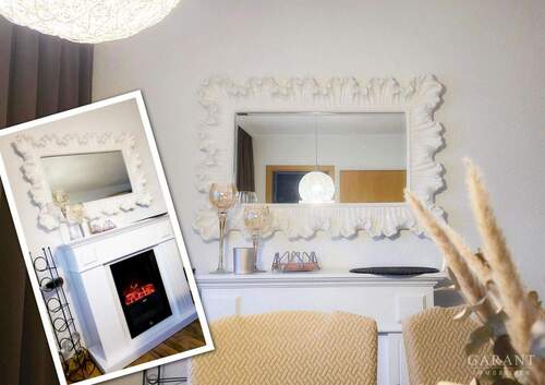 Heizkamin im Esszimmer - 