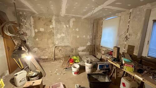 Zimmer im Ausbau im Erdgeschoss - 