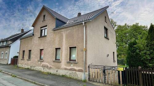 Straßenansicht - 1 Zimmer Mehrfamilienhaus, Wohnhaus zum Kaufen in Rodewisch