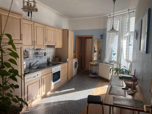 Küche - gemütliche Wohnung mit kleinem Balkon - sofort einziehen