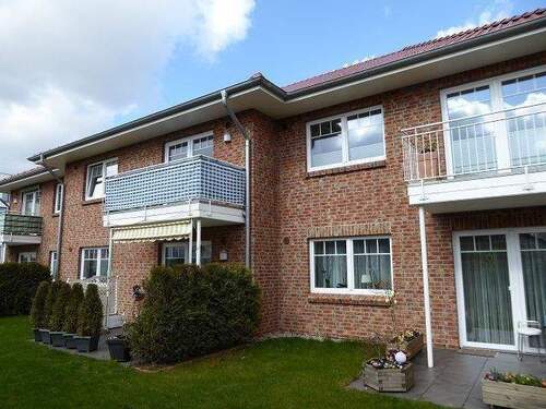 Gartenansicht - 2 Zimmer mit Südbalkon für Ü-55 Bewohner