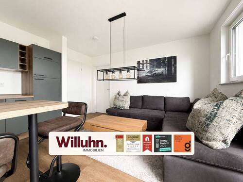 Ihr neues Zuhause - Möblierte 2-Zimmer-Wohnung mit großzügigem Südbalkon