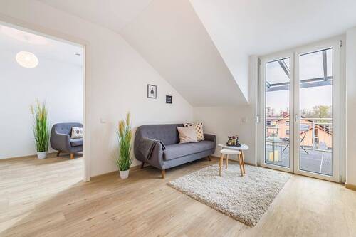 Bsp. Wohnraum - 2 Zimmer Etagenwohnung in Wörth a.d. Donau