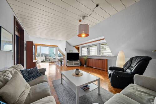 Wohnbereich - Exklusive Maisonettewohnung mit Blick auf den Godewindpark