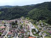 Luftaufnahme - 3 Zimmer Etagenwohnung in Zell