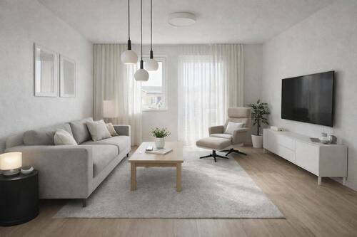 Wohnzimmer KI - Mehrfamilienhaus, Wohnhaus mit 161,00 m&sup2; in Aalen zum Kaufen