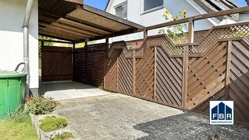Carport am Haus - 