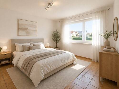 Möblierungsvorschlag Schlafzimmer - 