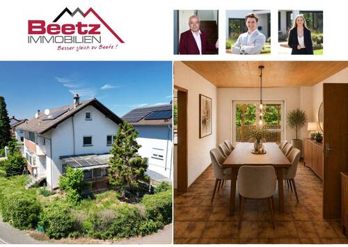 Beetz Immobilien - Doppelhaushälfte mit viel Platz in ruhiger Lage von Kirrlach zu verkaufen