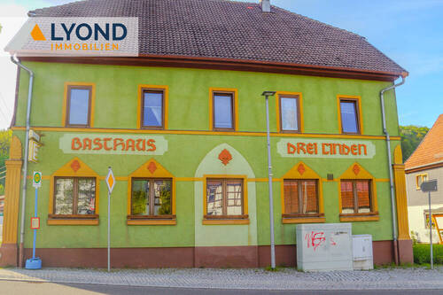 Vorderansicht - Attraktives Mehrfamilienhaus in Wutha-Farnroda - Vielseitiges Anwesen mit großem Potenzial