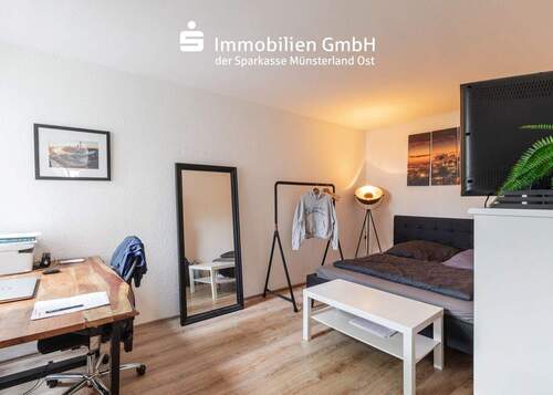 Schlafzimmer - 2 Zimmer Etagenwohnung in Münster