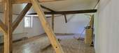 Dachgeschoss mit offener Balke - 