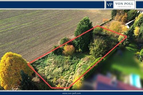 Titelbild - Großzügiges Baugrundstück mit freiem Blick aufs Feld in Pulheim - ideal für Ihr neues Traumhaus